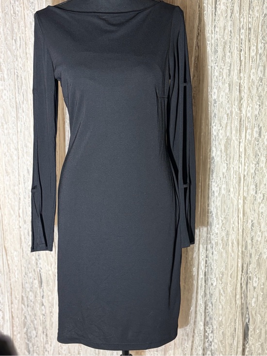 Blu Heaven Dresses & Skirts - Long-Sleeve Black Sheath Dress — Timeless Women's Work & Evening Wear